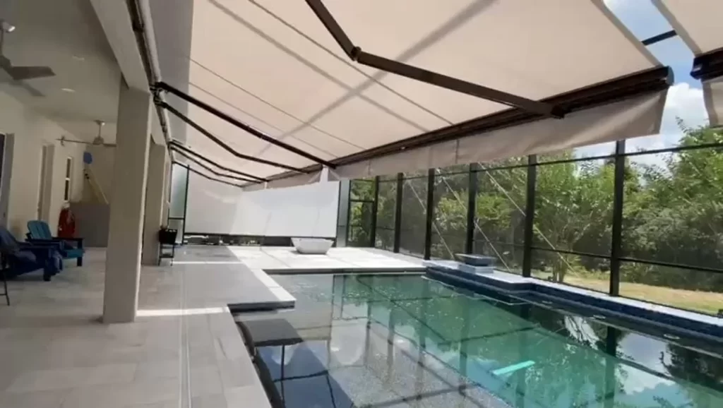 toldo italiano articulado em Santos